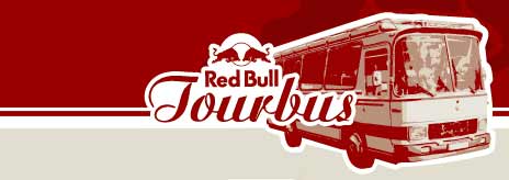 red bull tourbus